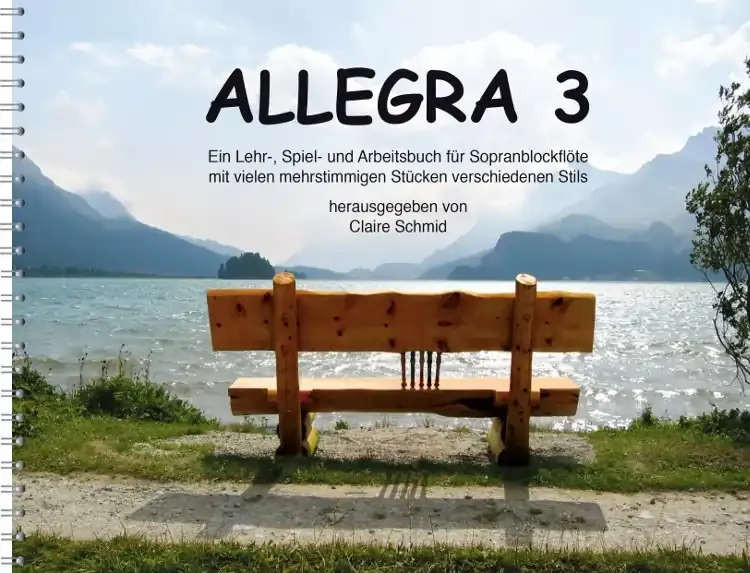 Allegra 3 Blockflötenlehrgang Buch